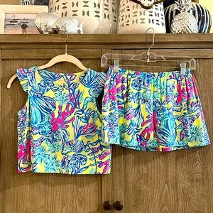 Lilly Pulitzer Skort set